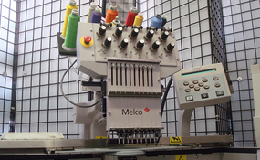 ID#1169 - Melco EMT 10T Commercial Embroidery Machine.  Year 1998 : 1 : 10 - www.TheEmbroideryWarehouse.com